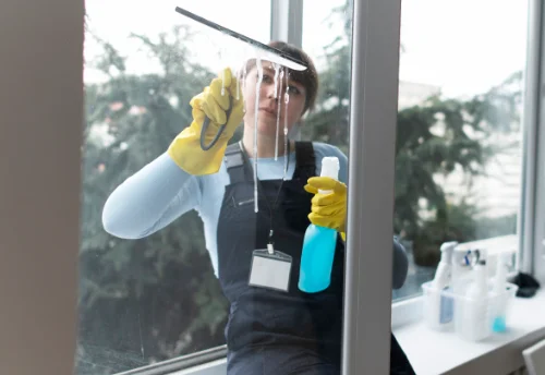 Nettoyage de vitres intérieures et extérieures à Châlons-du-Maine